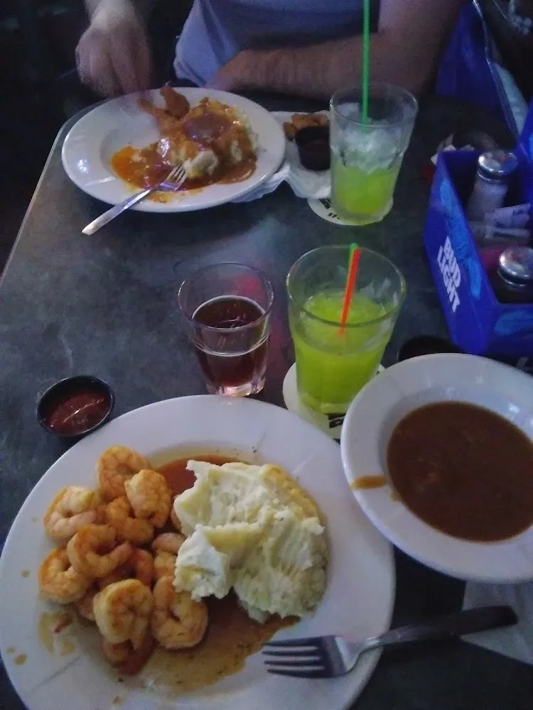 Shrimp Mashed Potatoes and Gravy